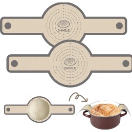 DWAVELE Silicone Bread Sling Non-Stick Heat-Resistant Baking Mat for Dutch Oven