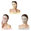 LILAXINKO Silk Mask, 3-Dimensional, Double Layered Construction, 100% Silk, No
