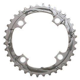 SHIMANO Unisex Adults Deore Fc-m617 Chain ring, Black, 22 Z hne UK