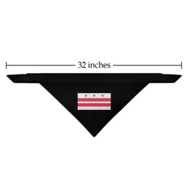 GRAPHICS & MORE Washington D.C. The District of Columbia Flag Dog Pet Bandana
