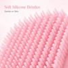 Pink Silicone Face Cleansing Brush for Daily Skincare – Soft
