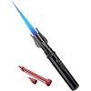 Bright Fire Torch Lighter Butane Refillable, Long Jet Flame Butane