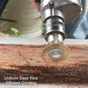 Wire Brush Wheel Drill Brush Set Heavy Duty Versatile for