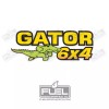 Aftermarket Gator 6x4 Utility Vehicle Premium Vinyl Decal Sticker -