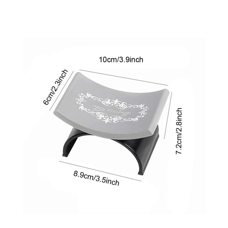NINEFOX Hand Pillow Rest Holder Portable Equipment Manicurist U-Shaped Pad