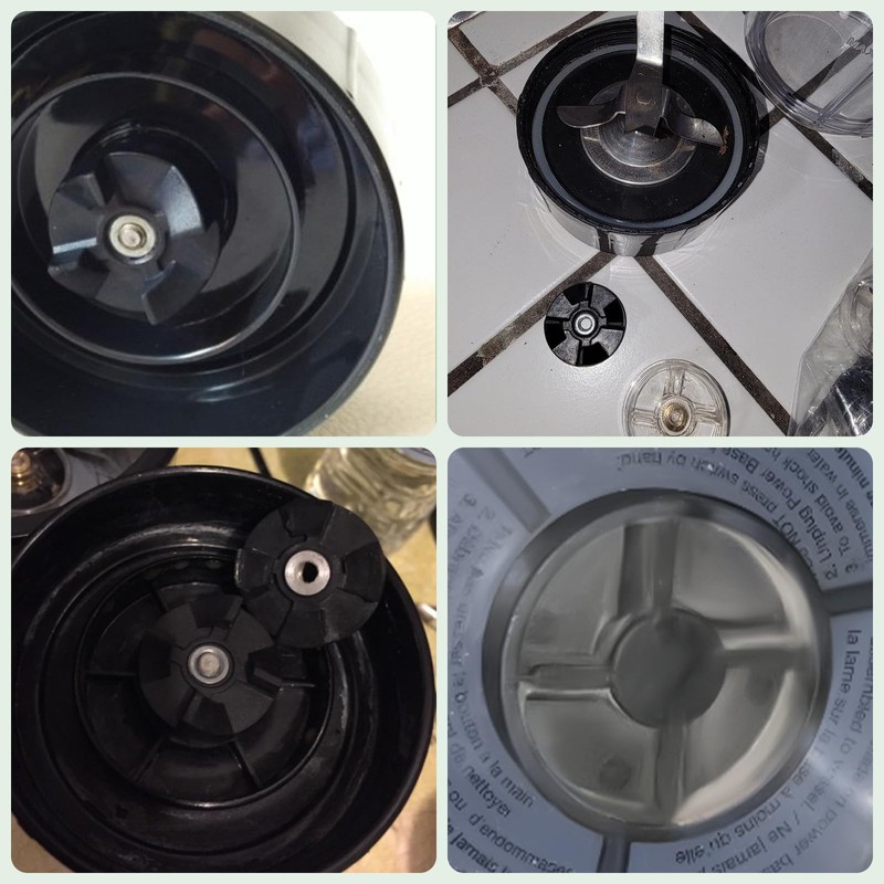 8 Pcs Base Gear Replacement for Magic-Bullet Blender 250W MB1001