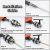 CheeMuii Powerful Speedy Hand Drill 3/8 Inch Manual Drill with