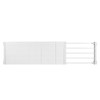 Tension Shelf Adjustable Closet Divider 24cm Width Storage Rack for