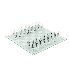 Unknown1 Chess Shot Game True Multi Color Glass 1 Piece