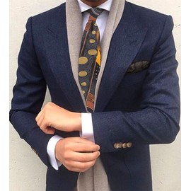 Australian Made Kangaroo Story Yellow Tie