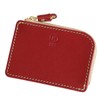 PORCO ROSSO / Thin Gusset Zip Coin Case [sokunou], red