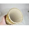 Unbranded NOS Vtg 60s Woven Raffia Lamp Column Spacer Tube