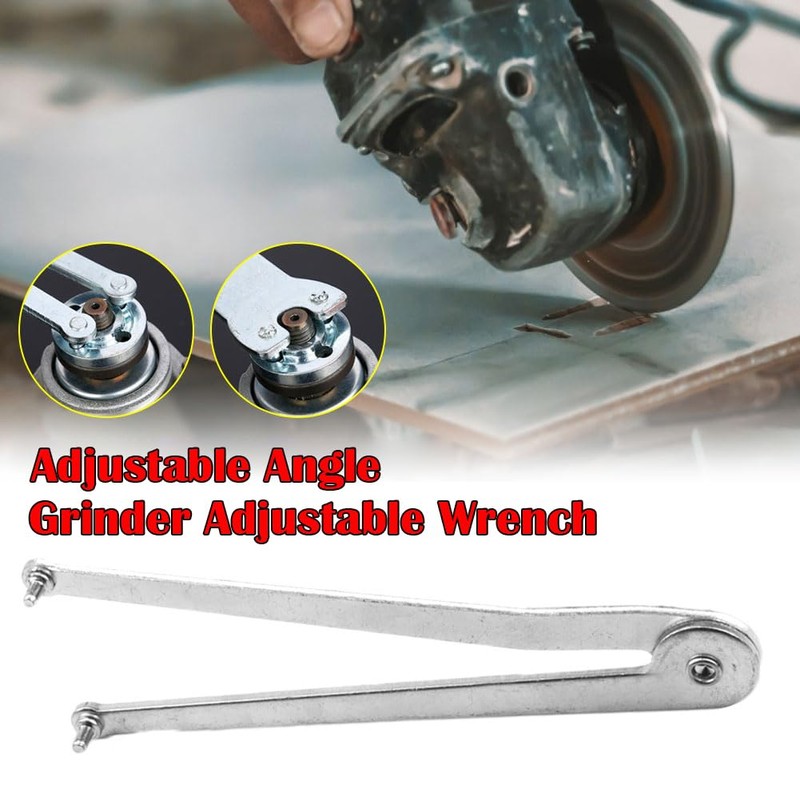 TorSor 2 Pack Angle Grinder Pin Wrench Universal Adjustable Angle