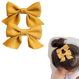2Pcs Bowknot Bows Hair Clip for Girls Barrettes for Teen Girls Cute Hair Clips for Girl Hairpins for Little Girls Hair Accessories Hair Bow Clips Hair Pin Girl Headdress Headwear