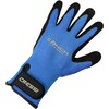 Cressi Conch Dyfiber Gloves, Blue, 2XL