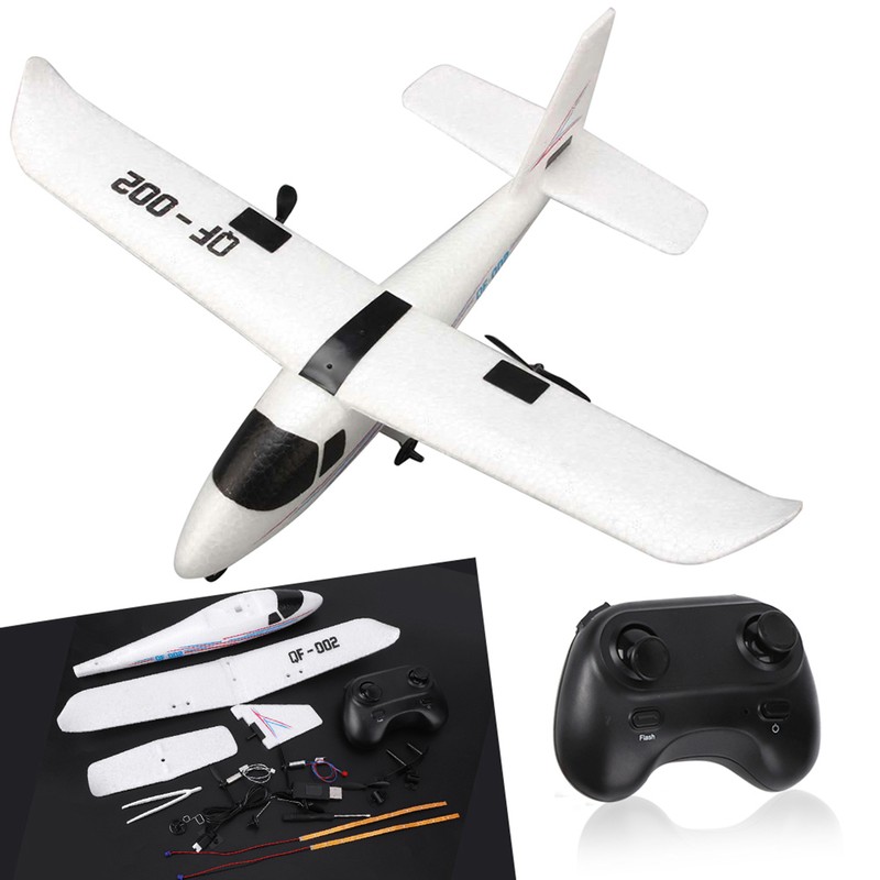 DIY Fixed Wing Airplane Glider DropResistant Remote Control Aircraft RC