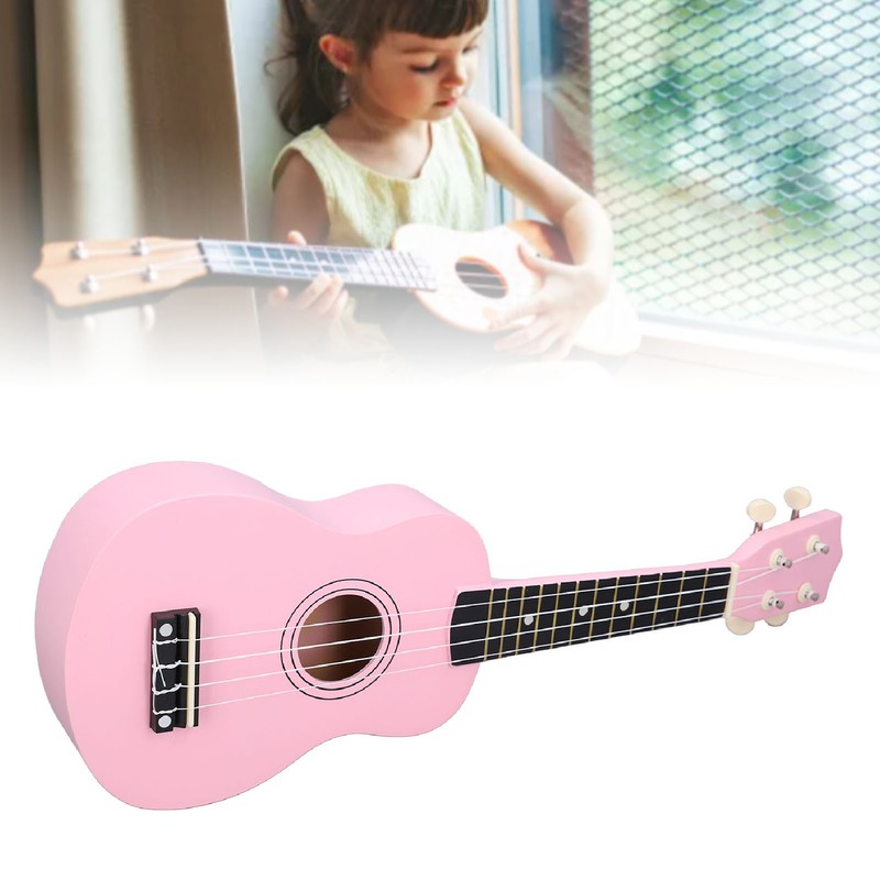 Kids Toy Ukulele Guitar Wooden Kids Toy Guitar 4 Strings