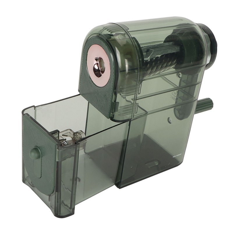 Manual Pencil Sharpener 7 Speeds Adjustable Pencil Tips Portable Handheld