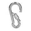 2 x Carabina Carbine Hook with Screw Gate 8mm MARINE