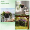4 Pack Hanging Planters, 9.3 Inch Self Watering Pots for