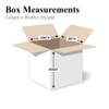 Partners Brand P777W Corrugated Boxes, 7"L x 7"W x 7"H,