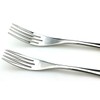 JASHII 18/10 Stainless Steel 20 Piece Mirror Polished Silver Flatware