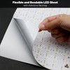 SuperlightingLED 1 Pc 6000K Daylight White LED Sheet for Backlighting,