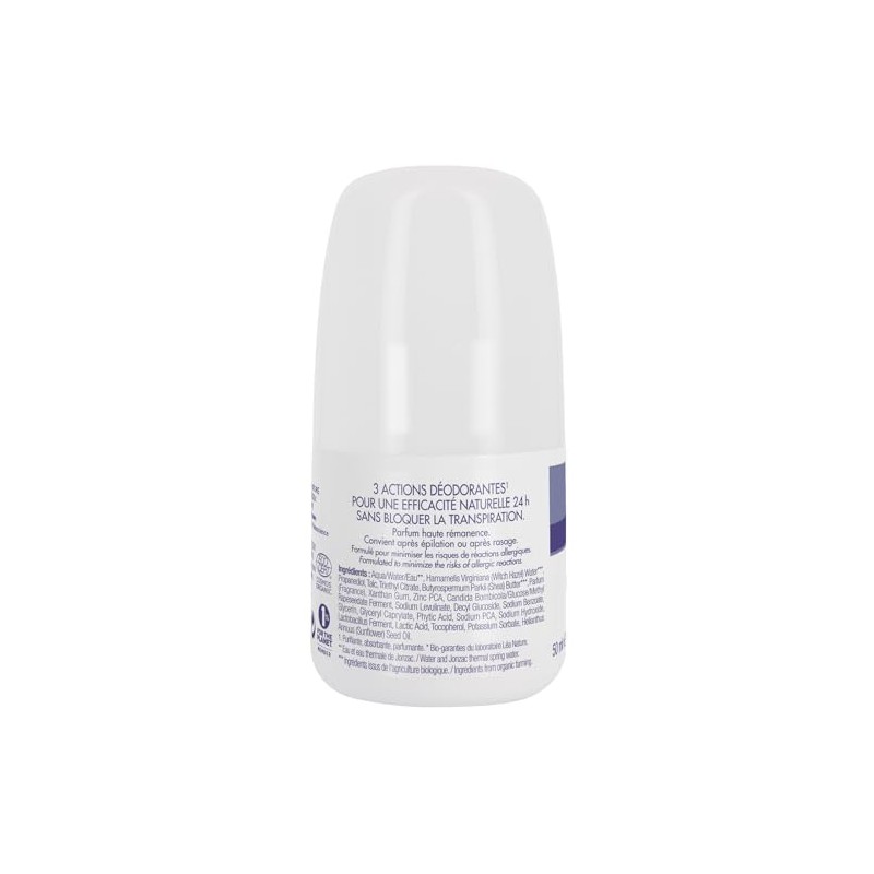 Eau Thermale Jonzac Organic Cosmetic Nutritive Hypoallergenic Deo-Care, 50 ml