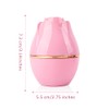 iSuperb Pink Ring Box LED Ring Case Rose Jewelry Box
