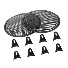 A ABSOPRO 10 Inch Vehicle Car Speaker Subwoofer Waffle Grill Cover Guard 2pcs Item Replacement