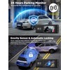 SAVUSCAM Dash Cam 4K + 1080P, WiFi Dash Cam Front