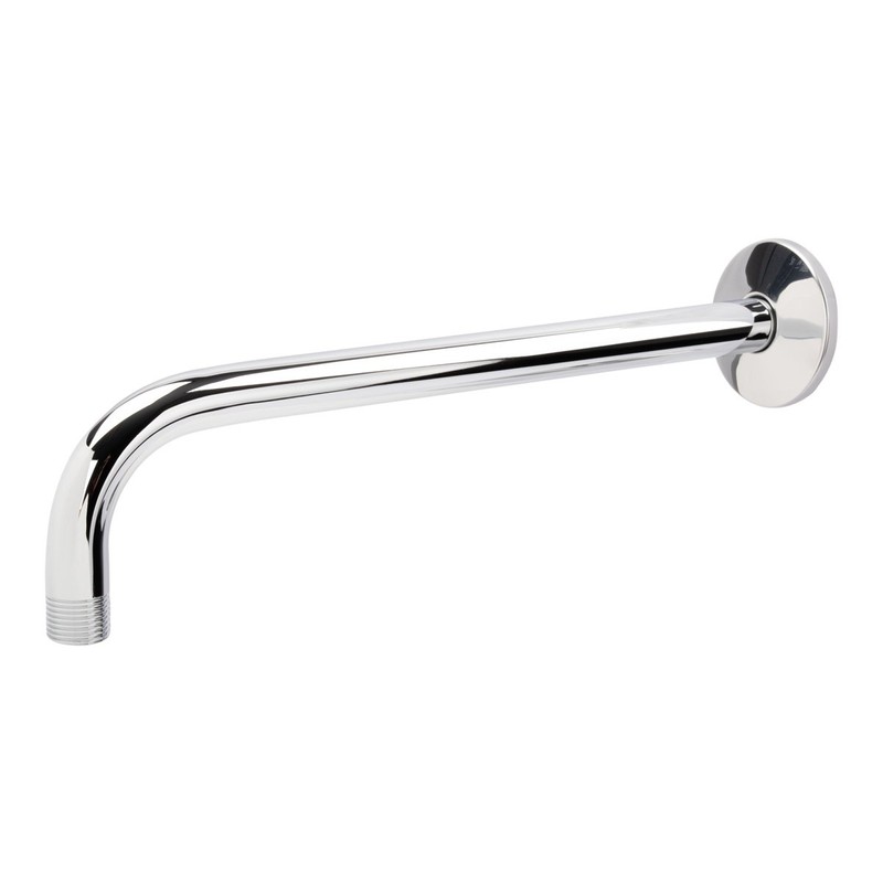 12" SHWR ARM W/FLANGE CHROME