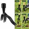 Four-Claw Weed Puller Head for Lawn and Garden – Manual