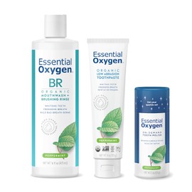 Essential Oxygen Pristine Protocol 3-Step System (Rinse, Brush and Polish) for Your Best Smile Ever, 3 Count