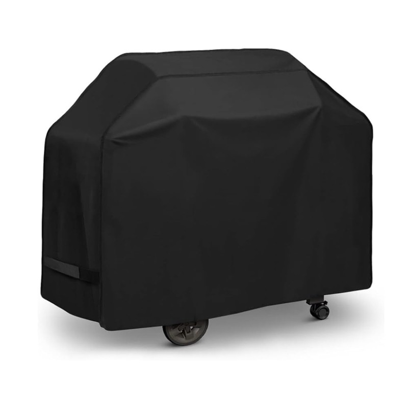 Griddle Cover, 140x59x107cm 600D Oxford Cloth Heavy Duty Waterproof BBQ