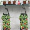 Hanging Strawberry and Tomato Planter Bags, 4Pcs 8 Hole Upside