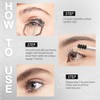 Máscara de pestañas Green Lash, resistente al agua, de larga