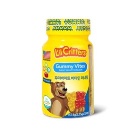 Kkumibite (꾸미바이트)릴크리터스 꾸미바이트 어린이 비타민 70구미 1병 (Kkumibite) Lil' Creators Kkumibite Children's Vitamin 70 Gummies 1 Bottle