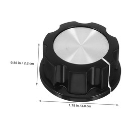 Tofficu 4pcs Control Knobs Replacement: Timer Switch Knobs for Air Fryer Oven Pressure Cooker Kitchen Appliance Gas Range Parts