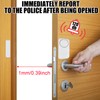 Pack of 6 Wireless Door Alarm Window Alarm 120 dB,