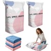 ZFFAFUR No-Pump Vacuum Storage Bags 2-Pack Large – Press &