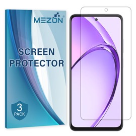 MEZON [3 Pack] OPPO A80 5G Premium Hydrogel Clear Edge-to-Edge Full Coverage Screen Protector Film (OPPO A80 5G, Hydrogel)