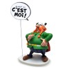 Plastoy SAS PLA00362 Majestix with Speech Bubble LE Chef ICI,