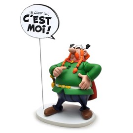 Plastoy SAS PLA00362 Majestix with Speech Bubble LE Chef ICI, C'EST MOI (2nd Edition)