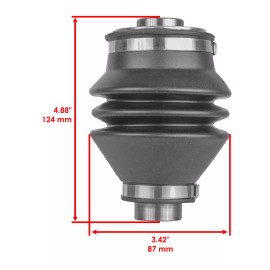 Caltric Rear Propeller Shaft Yoke Joint fits Honda TRX420FM Rancher 420 4x4 2007 - 2013
