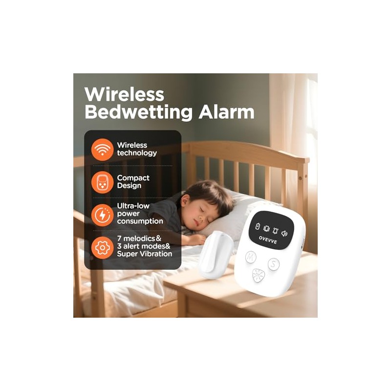 2026 New Wireless Bedwetting Alarm, Bed Wetting Alarm for Boys