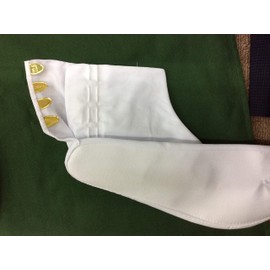 [Fukusuke] White Tabi 3462-008 Special Broad 4-Clasp Bleached Lining 8.7 - 11.0 inches (22 - 28 cm), white
