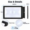 Large Full Page Magnifying Glass for Reading, Lightweight Handheld Reading