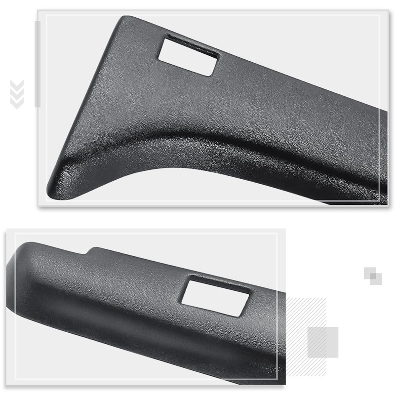 Stepside Bed Rail Caps Compatible with 99-05 Chevy Silverado GMC