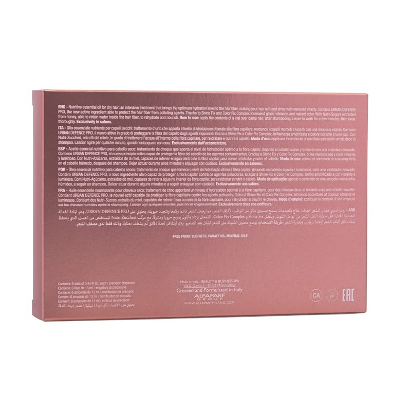 Alfaparf Milano Semi Di Lino Moisture Nutritive Essential Oil 6